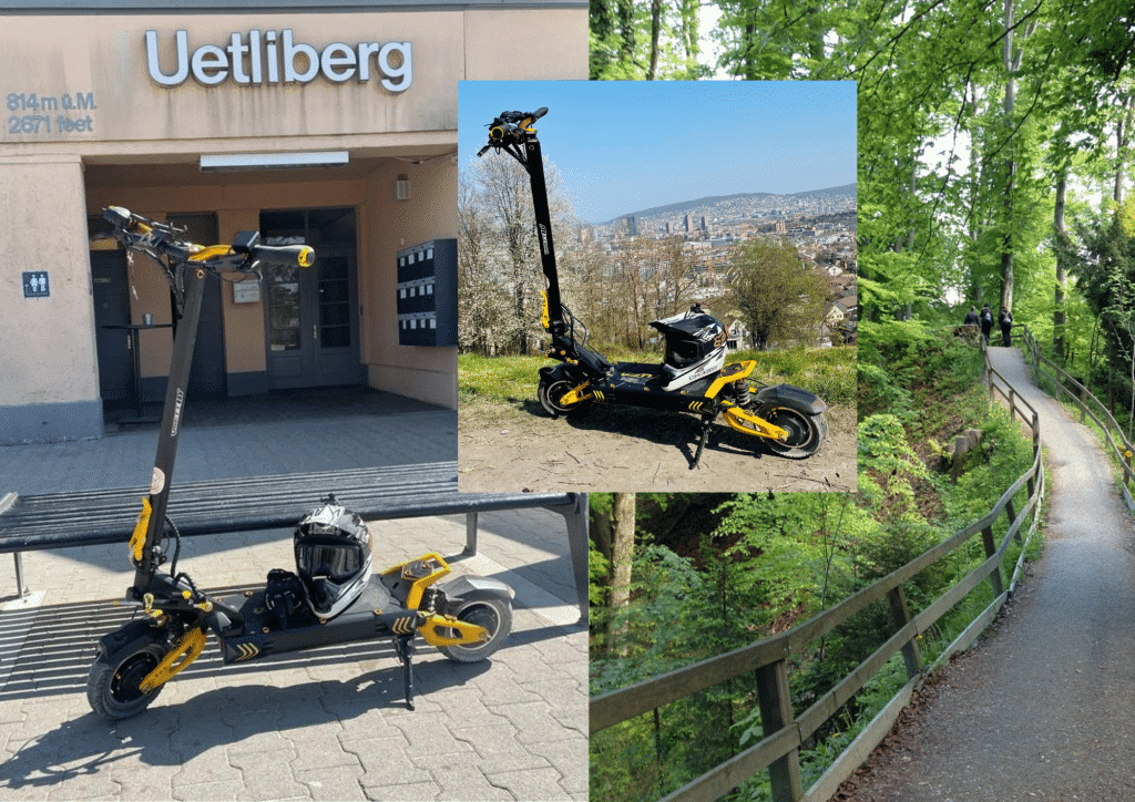 Elektro-Scooter fahren in Z&uuml;rich