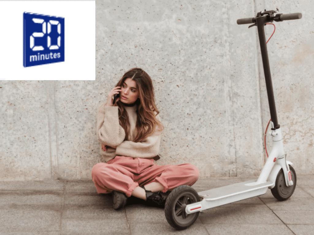 Article dans 20 minutes - Trottinettes &eacute;lectriques bas de gamme