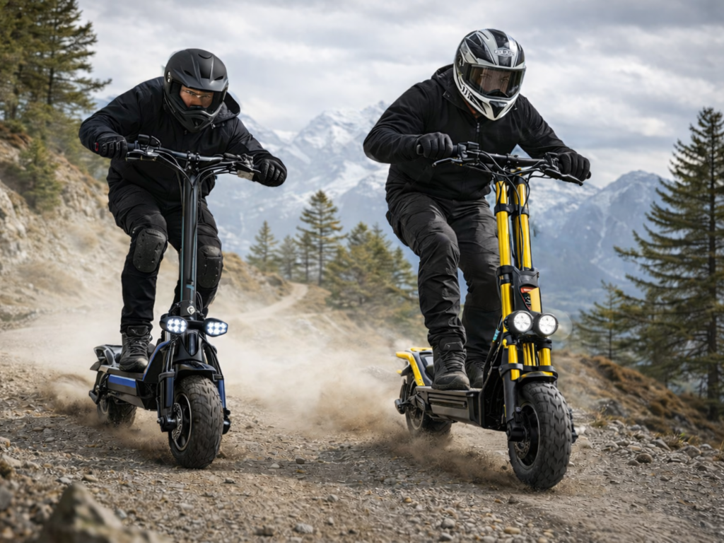 Bester E-Scooter im Vergleich: Kaabo King GTR Max vs NAMI Burn-E 2 vs Dualtron Thunder 3